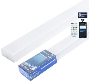 Aigostar - Corp de iluminat LED cu intensitate reglabilă MESH/18W/230V 6500K + telecomandă