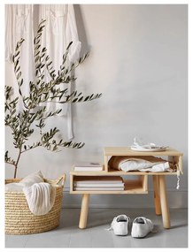 Măsuță de cafea din lemn de pin Karup Design Hako, natural