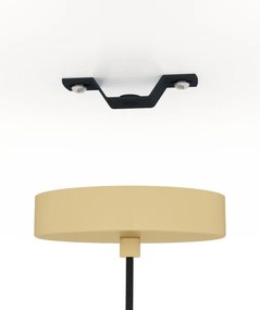 Lustră pe cablu Eglo 390206 COROJAL 1xE27/40W/230V auriu/maro