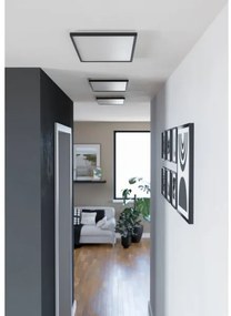 Plafonieră LED de exterior Eglo 901445 ROVITO 17,2W/230V 30x57 cm IP44 negru