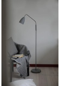 Lampadar gri LED cu intensitate reglabilă cu abajur din metal (înălțime 140 cm) Patro – Markslöjd