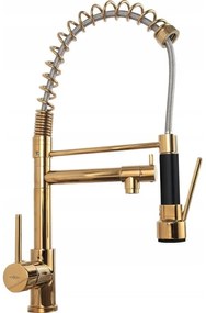 Mexen Corina baterie de bucătărie, Aurie - 670601-50