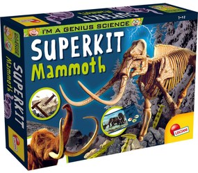 EXPERIMENTELE MICULUI GENIU - KIT PALEONTOLOGIE MAMUT - LISCIANI (L79964)