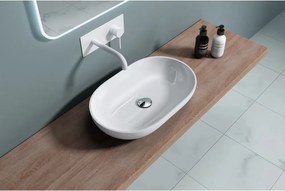 Lavoar din compozit pe blat Rune Vali 54 cm