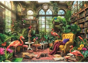 Colorat Library Seră 1000 buc Compact Puzzle Clementoni
