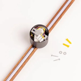 Aplică LED Brilagi WOODY LINE LED/12W/230V stejar