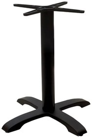 Stalp picior suport blat masa bar Ntona metal negru 40x40x108 cm