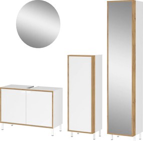 Set mobilă de baie alb Topeka – Germania