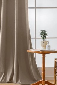Draperie opaca VELVET bej 140x270 cm Agatat: Rejansa