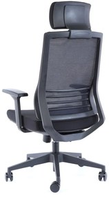 Scaun de birou Claudio 1 + 1 GRATUIT, negru