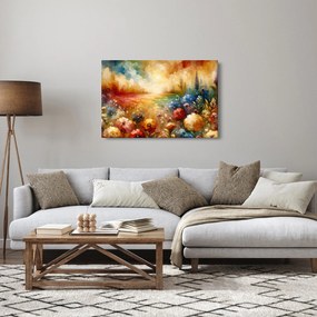 Tablou - Pajiște colorată (90x60 cm)