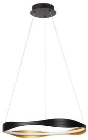 Lustra LED CCT moderna cu telecomanda Platinum 60cm