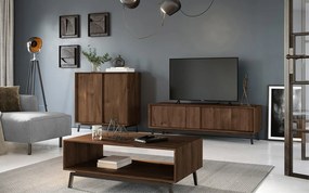 Comodă stejar masiv Bar Madison, 101 × 45 × 101 cm