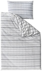 Lenjerie din bumbac Renforcé LINKY gri Dimensiune lenjerie de pat: 70 x 90 cm | 140 x 220 cm
