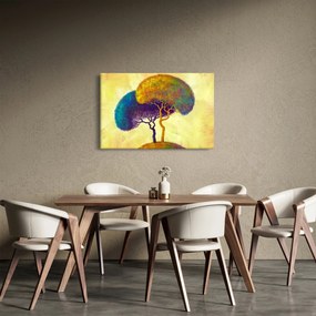 Tablou - Copaci în deal (90x60 cm)