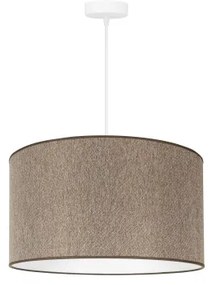 Lustră pe cablu ROLLER ECO Duolla RECYCLING 1xE27/15W/230V d. 45 cm maro