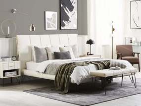 Dormitor BETTEA (cu pat inclus 180x200 cm) (alb). Promo -19%. 1022625