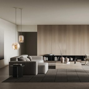 Lustra, Pendul design modern KRISS auriu/ bronz