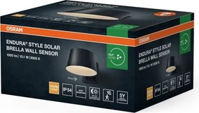 Osram - Aplică solară LED de perete ENDURA STYLE LED/10,1W/4,2V 2000 mAh IP54 antracit