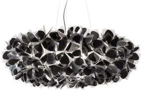 Lustra design unicat realizata manual Clizia XXL Mama Non Mama Black, 130cm