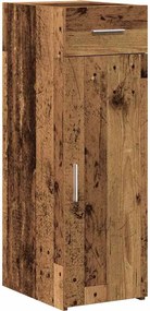 vidaXL Bufet cu sertar Lemn vechi 30 x 42,5 x 93 cm