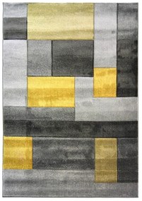 Covor Flair Rugs Cosmos, 120 x 170 cm, gri - galben