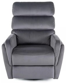 Fotoliu recliner Argos velvet gri Blu14