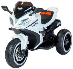 Motocicletă electrică Baby Mix Rare, alb