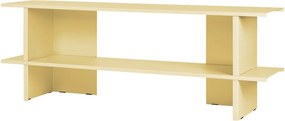 Etajeră galbenă din metal 160x57x37 cm Hes – noo.ma