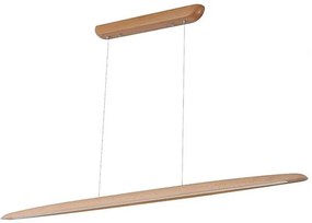 Lustră LED pe cablu LED/26W/230V 4000K 150 cm fag/lemn masiv