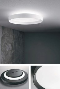 Plafoniera LED XXL moderna Fly pl d90 2700k alba