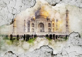 Fototapet - Taj Mahal (254x184 cm)