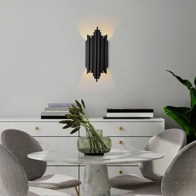 Aplica de Perete Reis - 13340, Soclu E14, Max 40W, Culoare Negru