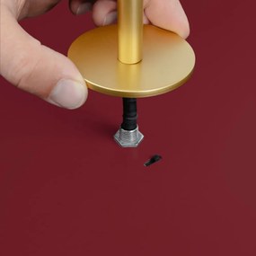 Lustră roșie LED cu intensitate reglabilă din metal cu abajur din metal ø 31 cm Asteria Plus – UMAGE