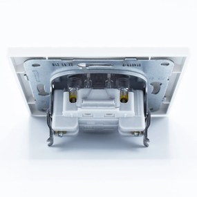 Intrerupator cruce Arkedia Panasonic, ST, alb