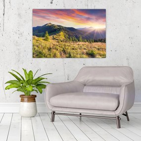 Tablou - Peisaj forestier (90x60 cm)