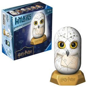 PUZZLE 3D HYLKIES HARRY POTTER MINI FIGURINA DE COLECTIE HEDWIG 54 PIESE - RAVENSBURGER (RVS3D08003)