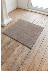 Covoraș din bumbac pentru baie Tiseco Home Studio Luca, 60 x 60 cm, maro