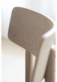 Scaune de dining maro coniac/natural 2 buc. din imitație de piele Wolcott – Rowico