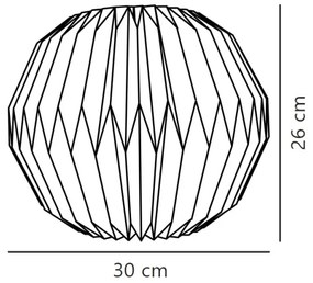 Nordlux - Abajur BELLOY E27, diametru 30 cm