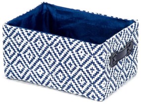 Coș de depozitare pentru baie din material textil 23,5x16x12 cm Enzo – Compactor