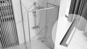 Raft pentru baie SF02 60cm otel periat