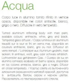 Stalp modern de exterior cu protectie IP44 ACQUA PT1 antracit 135205