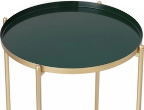 Masuta de cafea ELLA Ø 30 cm, auriu