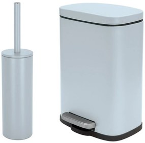 Spirella WC perie Akira, mată albastru gheață