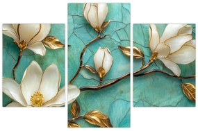 Tablou - Magnolii 3D (90x60 cm)