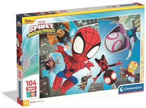 Omul Păianjen Spidey Puzzle maxi de 104 piese Clementoni