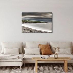 Tablou cu lac în amurg (90x60 cm)