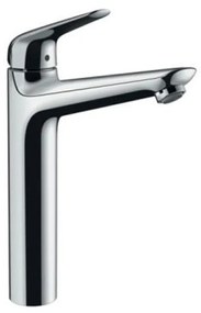 Baterie lavoar culoare crom, fara ventil, Hansgrohe, Novus