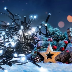 Instalație LED decorativă de exterior Brilagi 300xLED/8 funcții 35 m IP44 alb rece